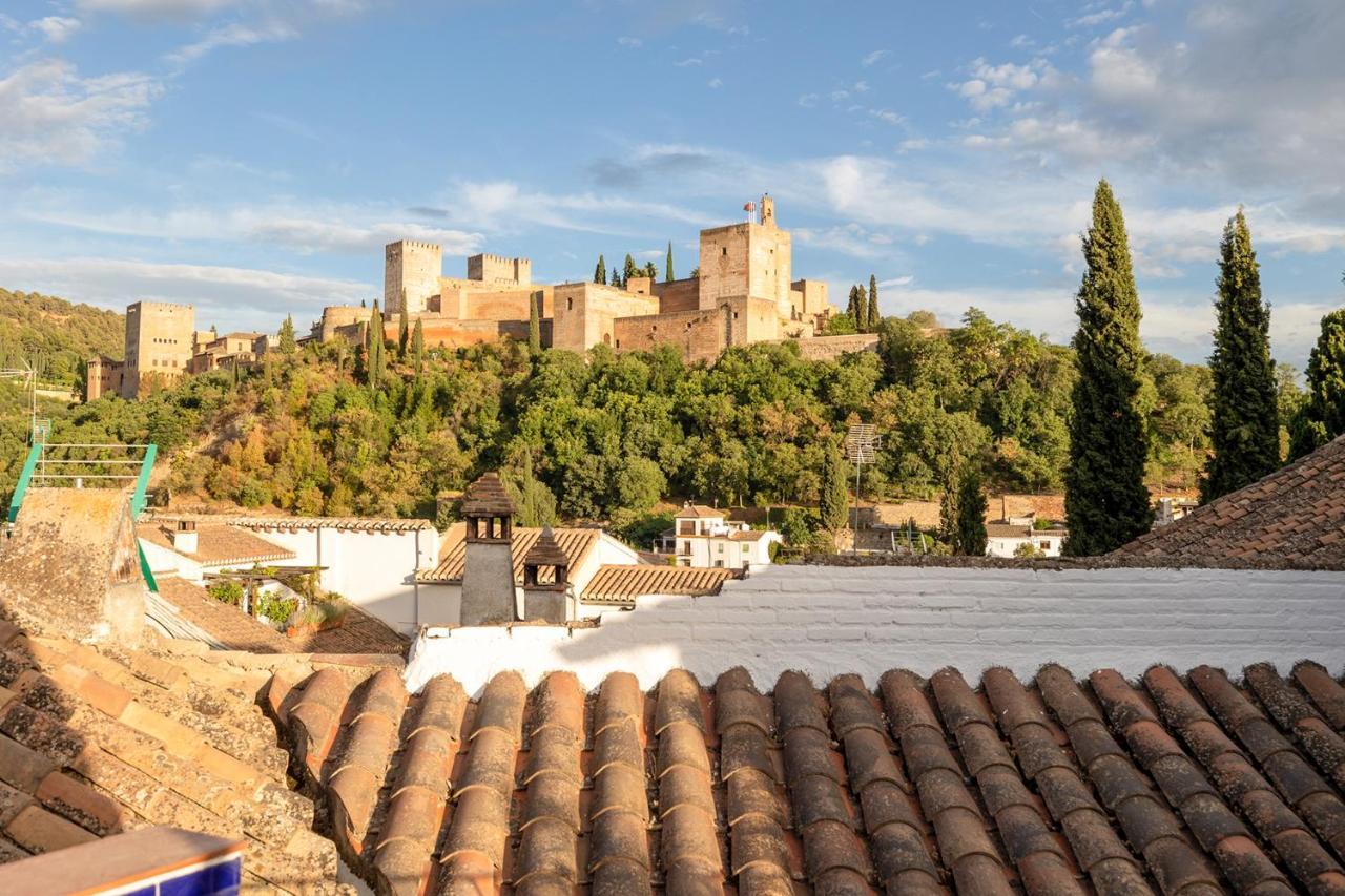 Albaicin Alhambra Views Private Terrace Apartment Granada Bagian luar foto