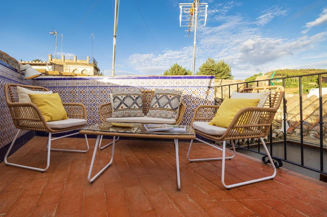 Albaicin Alhambra Views Private Terrace Apartment Granada Bagian luar foto