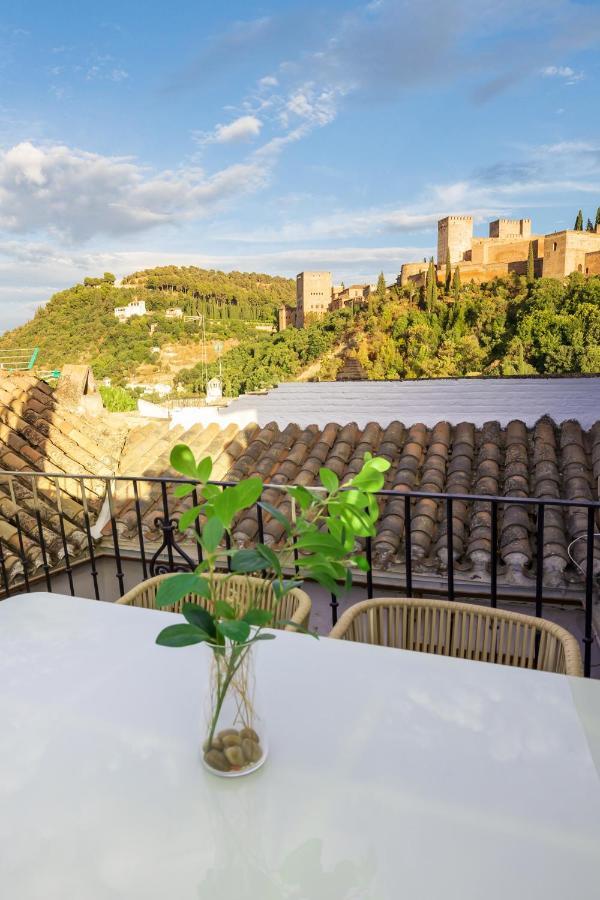 Albaicin Alhambra Views Private Terrace Apartment Granada Bagian luar foto